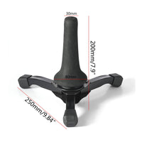Tripod with Padded Support Lightweight Foldable Instrument Stand Sturdy Wind Instrument Stand, for Practice Room