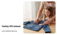 12 Pieces Cartoon Embroidery Sew-on Easy to Apply Cartoon Sewing Embroidery Applique Es Washable Sew-on Clothing Applique for Parents, Crafting