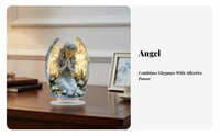 Praying Angel Statue Night Light Function LED Angel Figurine Heartfelt Gift
