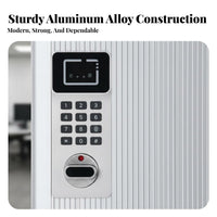 Wall-Mounted Design Digital Key Cabinet Programmable Code Electronic Key Safe Easy Installation Lock Box Sturdy Construction for Property Estate Agents, Property Managers, Rental Properties, Building Management, Auto Repair Shop, Commercial Areas