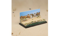 Realistic Scenery Desert Lake Scene Model Highly Detailed Model Car Display Stand Photography Prop Diecast Car Parking Mat Dustproof Cover for Collectors, Hobbyists