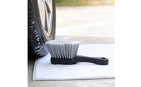 Wheel and Tire Brush Short-Handled Wheel and Tire Cleaning Kit Rim Clean Brush for Auto Detailing