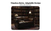 North American design Tufted spine Settee Vintage Design Sofa Comfortable paddinging Couch Rolled Arms for Homeowners, Interior Designers, Apartment Dwellers