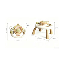 Simulated Driving Steering Wheel Toy Educational Steering Wheel Toy Simulator Sensory Screenscreenless for Toddlers, Playroom