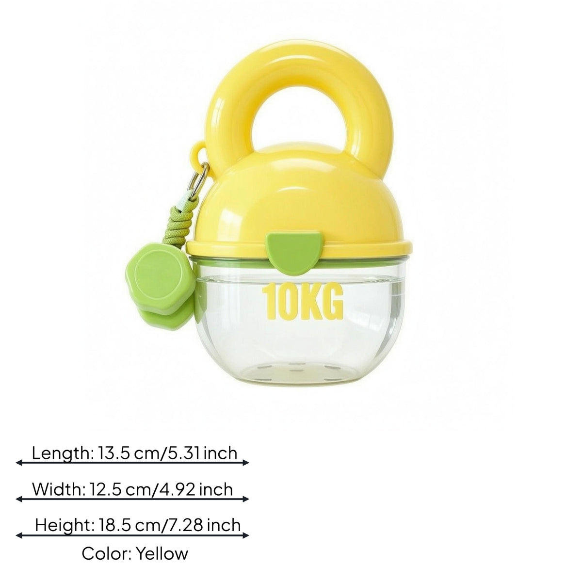 Dog Water Bottle with Bowl Carrying Handle Petcare Rounded Shape for Dogs