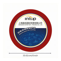 Pizza Training Disc Reusable Silicone Pizza Prop Raised Rim