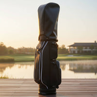 Scratch Resistant Universal Golf Bag Rain Hood Shielding Waterproof Golf Bag Cover Lightweight Zippered for Outdoor, Travel, Storage