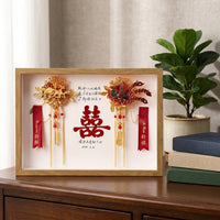 Box Frame A4 3D Frame Shadow Box Deep Type MDF 21×29.7cm For Wedding Welcome Space, Dried Flowers and Art Display