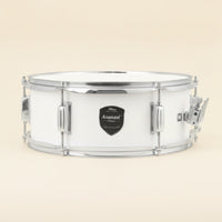 Wood Shell 14 Inch Snare Drum Metal Hoop Wooden Snare Drum Punchy Sound Musical Instrument Bright Attack for Students, Adults, Marching Band