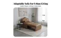 Multifunctional Folding Floor Mattress Multi-Functional Design Sleeper Chair Space-Saving transformable Seat Modern design for Apartment Dwellers, individuals, Students, Balcony, Small Apartments, Bedroom