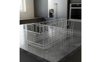 Pizza Pan Rack Multi-Functional Baking Tray Holder Countertop Pan Organizer Space Saving Pot Lid Stand Sturdy Duty
