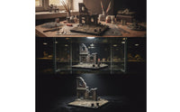 Building Ruin Cityscape Resin Base with Rubble Scenery Miniature for Modelers Dioramas, Wargaming