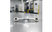 Adjustable Linkage Rod Threaded Linkage Rod with Lock Nuts Pushrod Push-Pull Hardware Metal for Mechanics, Custom Machinery