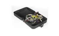 Foam Padded Folding Bike Case Wheeled Hard Shell Bike Case EVA Zippered for Transport