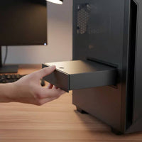 5.25 Inch Drive Bay Drawer Small Item Organizer Optical Drive Bay Storage Box Easy Installation PC Chassis Drawer Box