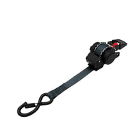4 Pieces Tangle Tangle-Resistant Heavy Duty Ratchet Tie-down Quick Release Mechanism Retractable Ratchet Strap S-Hooks for Truck Drivers