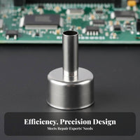 High Temperature Resistant Hot Nozzle Universal Fit Hot Air Station Nozzle Attachments Easy to Replace for Electronics Repair