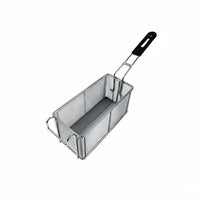 Heavy-Duty Deep Fryer Basket Multi-Purpose Deep Fry Basket Multipurpose Stainless Steel Mesh Strainer Dishwasher Safe for Restaurant Owners, Chefs, Food Truck