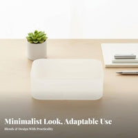 Handled Storage organizer Adaptable Desktop Container No-Cost for Dressing Table