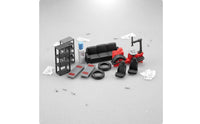 12 Pieces 1:64 Repair Tools Set Resin 1:64 Garage Tool Set Pre Painted Mini Auto Repair Kit for Desktop, Dollhouse