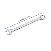 Mirror Polish Double Box End Wrench Chrome Plated Double Box End Wrench Set Heavy Duty for Professionals, Auto Repair, Garage, Tight Areas