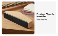 Ergonomic Design Guitar Fret Beveling File Precise Angle Fret Chamfering File Polished Finish for Luthiers, Repair Shop, Workshop