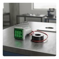 Multi-Function Voltmeter Ammeter Frequency Meter High-Brightness Display Alternating Current Digital Voltmeter Ammeter Energy Saving LED Digital Power