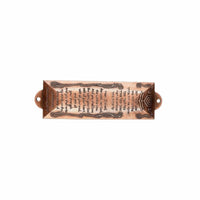 Spiritual Gift Mezuzah Case with Scroll Symbol of Faith Metal Mezuzah Case Embossed Design Shema Israel Doorpost Sign Engraved Details for Christians, Home Entrance, Office