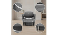 Open-Front Smart Litter Box with App Control Spacious Pet Appliance Reusable for Apartments