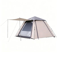 Front Awning Automatic Folding Tent Mesh Panels 3 to 4 Person Tent Quick Setup Outdoor Shelter Portable