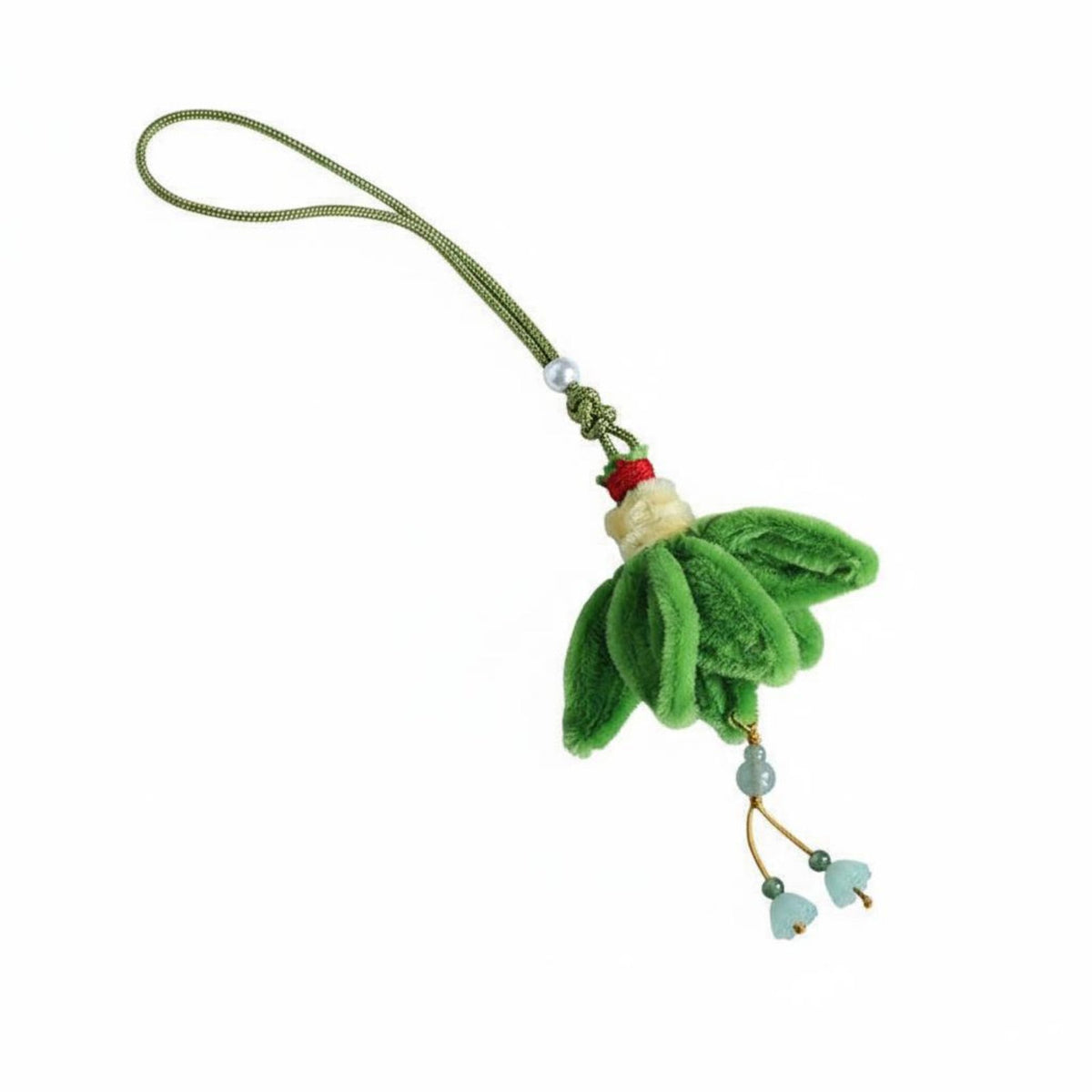 Intangible Cultural Legacy Craft Chanhua Foliage Ornament Kit Traditional Chinese Art Wrapped Thread Foliage Ornament Pack Includes Tutorial