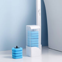 Toilet Brush Replacement Head Single-Use Toilet Bowl Cleaner Head Messeffortless Quick for Bathroom