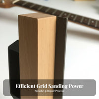Handled Design Fret End Beveling File Ergonomic Handle Guitar Fret Beveling File Professional Grade for Guitarists, Fretwork, Workshop, Home