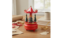 Christmas Tree Rotating Ornament musical box Gift Rotating Ornament musical box Collectible