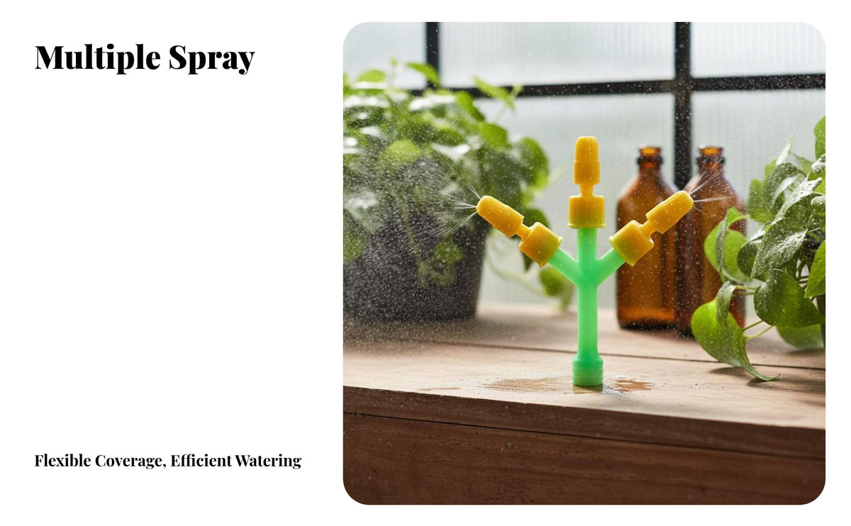 Agricultural Spray Head 360-Degree Adjustable Sprayer Nozzle Head Spray Tip for Gardeners, Farmers, Garden, Greenhouse, Outdoor