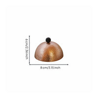 Coffee Steaming Cover Textured Kitchen Accessory Artisan-Made