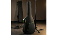 Black Padded Guitar Bag Zippered Musical Instrument Storage