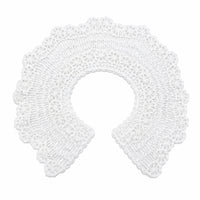 Decorative Detachable Lace Collar Scalloped Lace Collar Lightweight False for Girls
