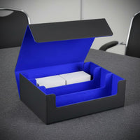 Trading Card Holder Construction Card Holder Soft Interior Lining Card Storage Case for TCG Collectors, Tournaments, Game Nights