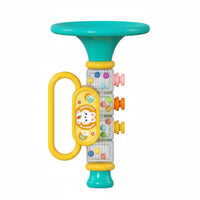 Oral Muscle Exercise Toy Trumpet Lung Capacity Training Kids Blow Whistle Sensory Development Kids Musical Trumpet Develops Fine Movement Skills for Toddlers, Babies, Party