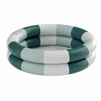 Air Valve Double-Band Pool Low-Height Round Inflatable Pool Wide Basin Water Play Item Soft Padded Bottom