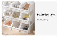 Stackable Under-Sink container sturdy Home Organization Portable for Renters, Parents