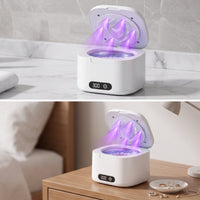 Vibrational Cleaner with Deep Cleaning Vibrational Jewelry Cleaner Professional for Wanderers, Home, Travel, Office