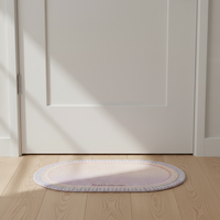 Absorbent Non-Slip Diatomaceous Earth Bath Mat for Bathroom Entrance and Foot Traffic