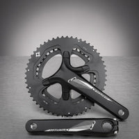 7075 Aluminum Alloy Road Bike Crankset 53/39T Integrated Crankset 2x11-Speed Chainset 110 Mm BCD