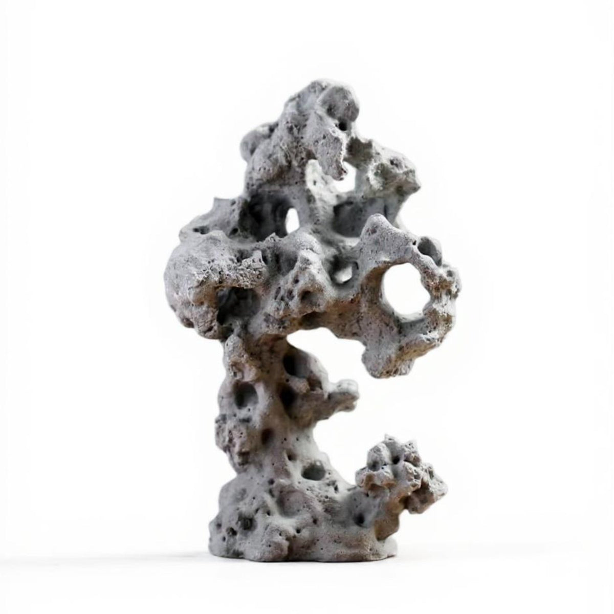 Faux Taihu Rock Mushroom Cloud Mini Landscape Decor