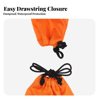Long Drawstring Bag Multipurpose Cover Umbrella Carrying Sleeve for Journeyers, Photographers, Hiking, Camping