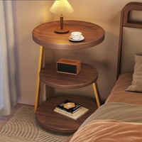 Space-Saving C-curvedd Nightstand Minimalist design & form Side Table multipurpose Use Home Furniture Easy to Clean for Apartment Dwellers, Minimalists, Bedroom, Small areas, Dorm Room, Entryway