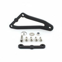 Rear Footpeg Removal Bracket Aluminum Alloy Exhaust Hanger Bracket Lightweight Motorcycle Part for Motorsport Activities