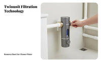 Benduring-Resistantresistant Design Backwash PRstrainer Automatic Flushing rotatedown Backwash sieve sturdy and PRssure-Resistant Whole House Purifier high-volume capacity for homeowners, Families, DIY hobbyists, Utility Room, Basement